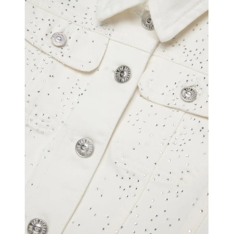 Veste courte cloutée