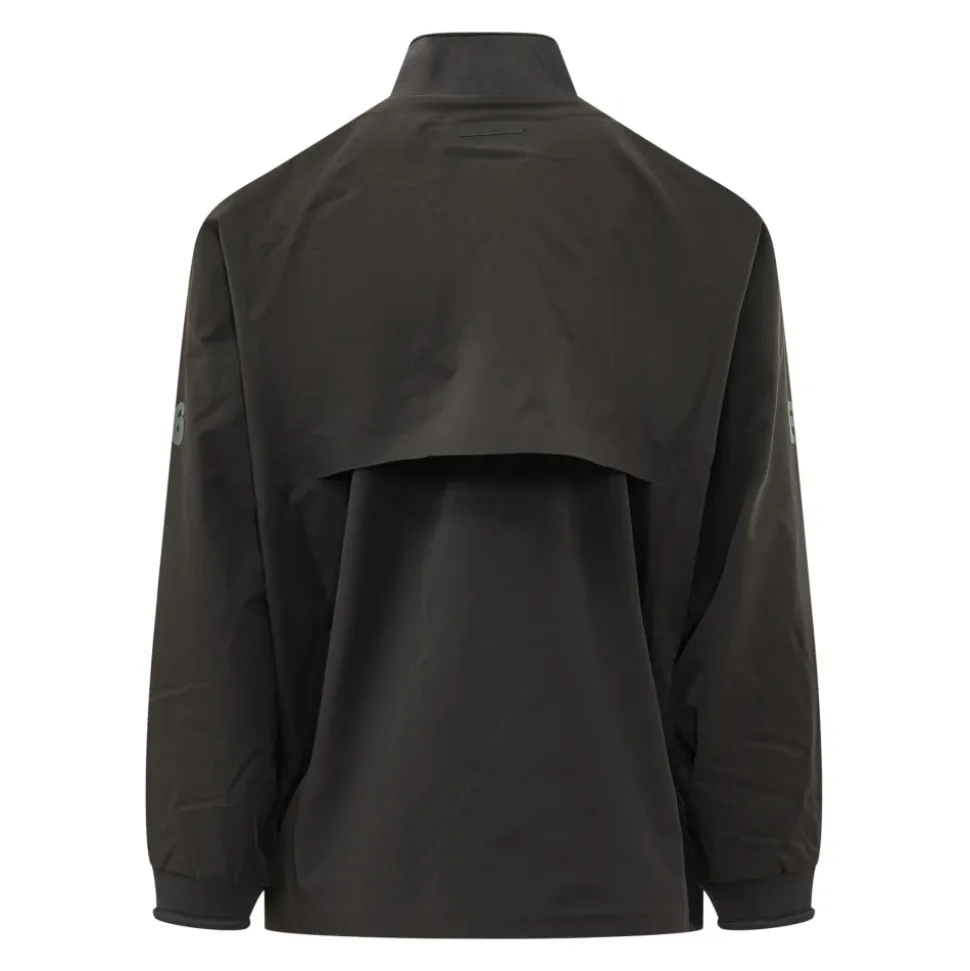 Veste courte zippée à col haut