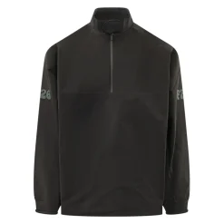 Veste courte zippée à col haut