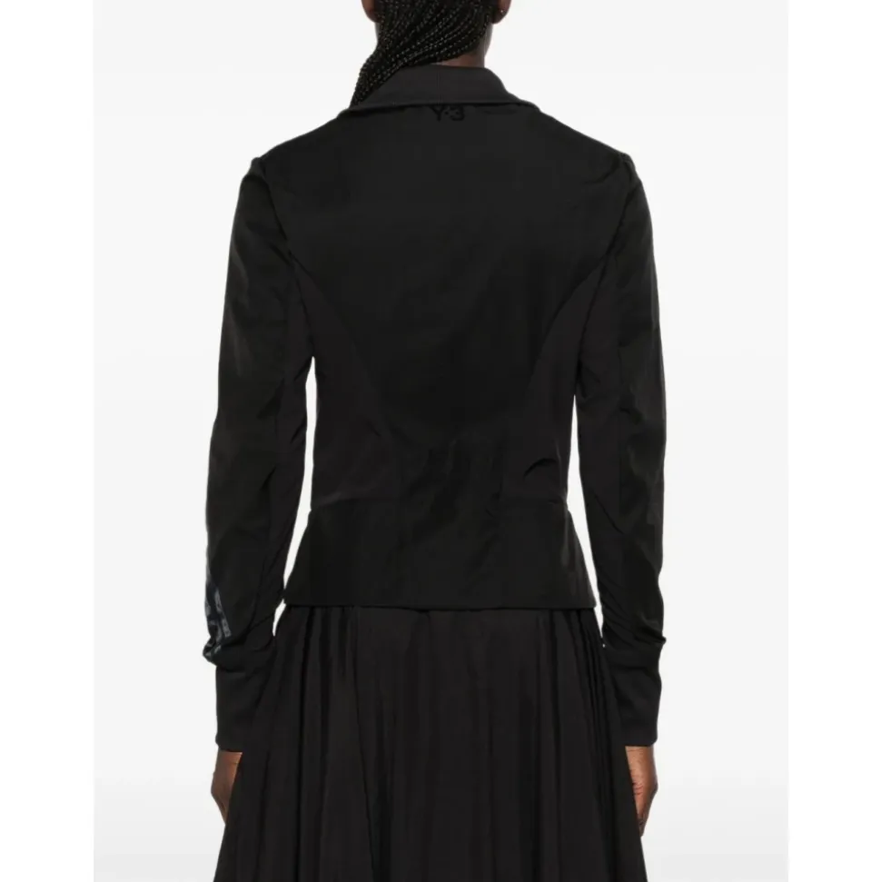 Veste de survêtement en nylon à 3 bandes dégradées