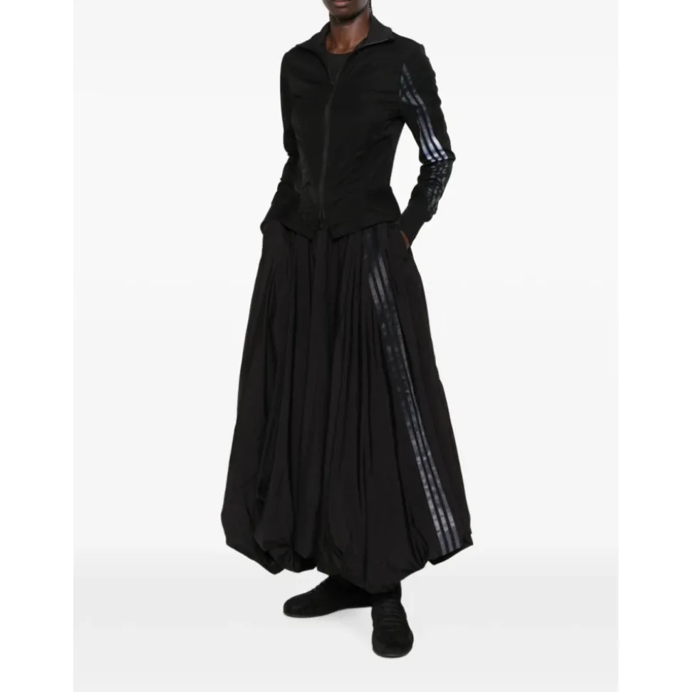 Veste de survêtement en nylon à 3 bandes dégradées