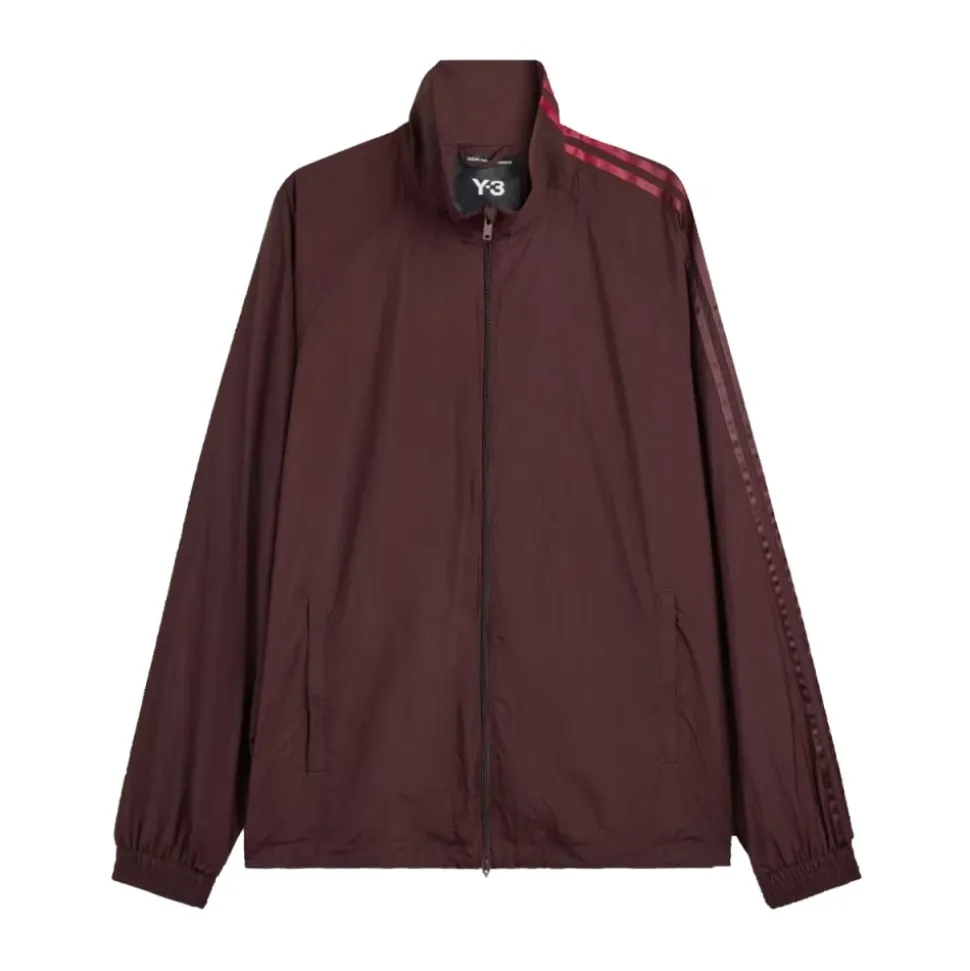 Veste de survêtement en nylon à 3 bandes dégradées