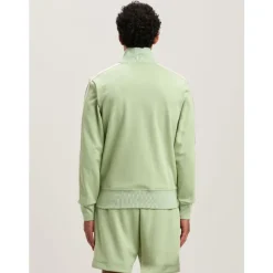Veste de survêtement zippée avec logo brodé