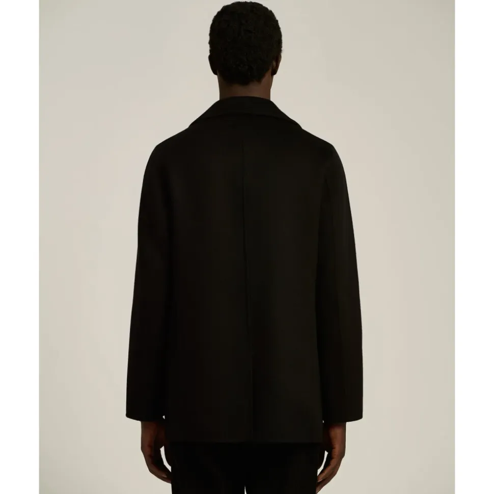 Veste en Cachemire à Double Boutonnage