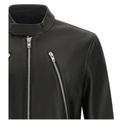 Veste en cuir 5-Zip