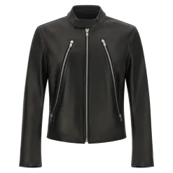 Veste en cuir 5-Zip