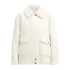 Veste en fausse fourrure et shearling