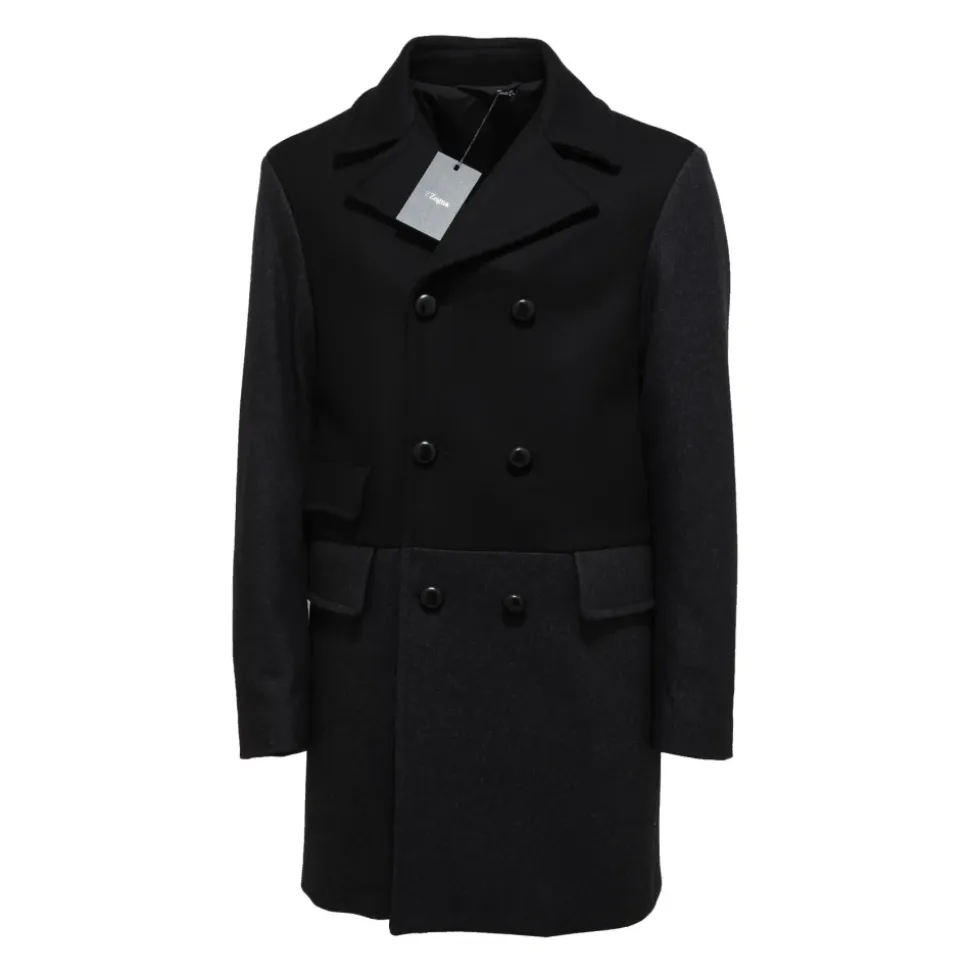 Veste en Laine Grise FF007