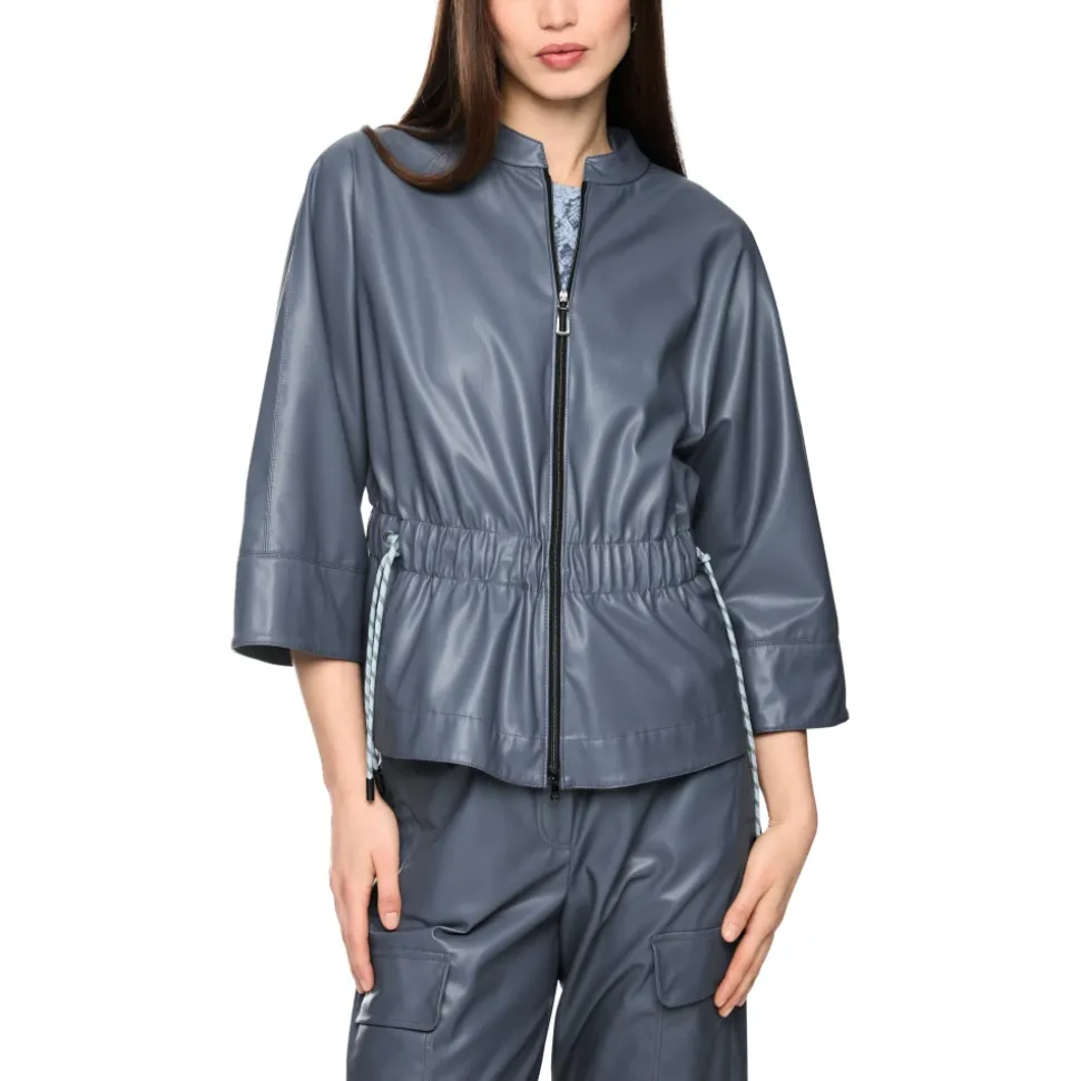 Veste en similicuir