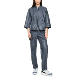 Veste en similicuir