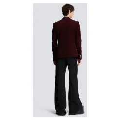 Veste en velours à 6 boutons