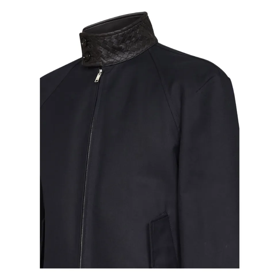 Veste Harrington en gabardine de coton