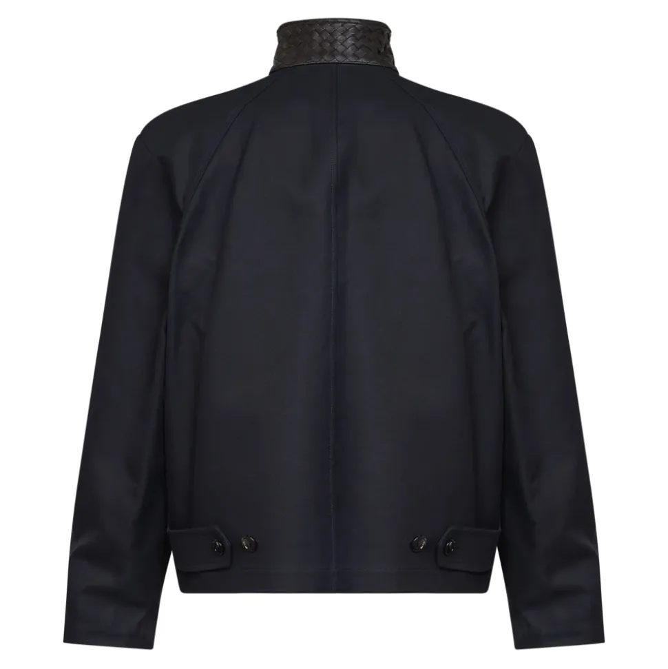Veste Harrington en gabardine de coton