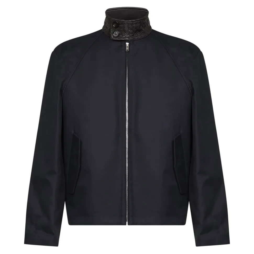 Veste Harrington en gabardine de coton