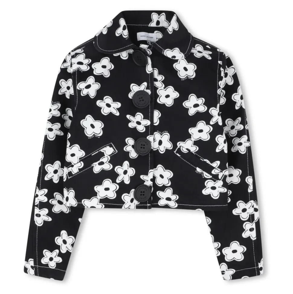 Veste imprimée à boutons