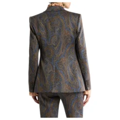 Veste Jacquard Uni-boutonnage