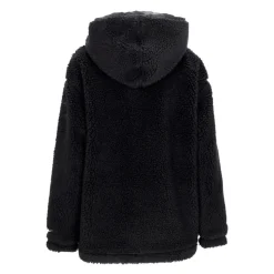 Veste à Logo et Doublure en Sherpa Noire