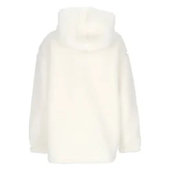 Veste à poil haut avec logo