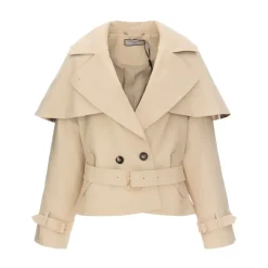 Veste Trench avec Cape Détachable