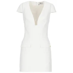 V-neck Short Dress