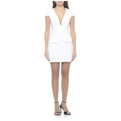 V-neck Short Dress