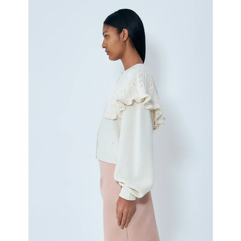 Wool-And-Cashmere-Blend Cardigan