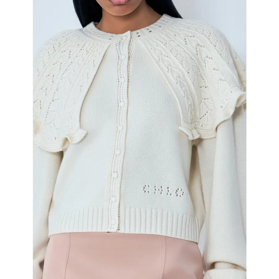 Wool-And-Cashmere-Blend Cardigan