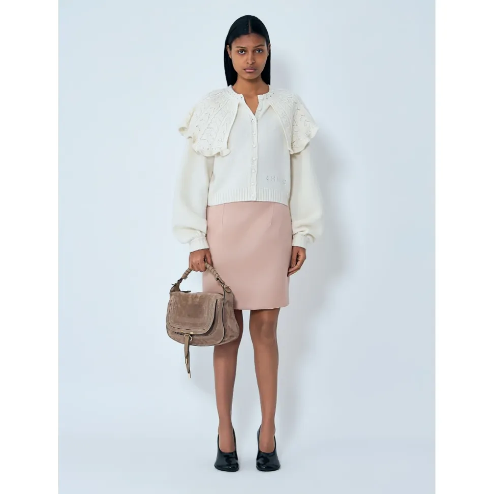 Wool-And-Cashmere-Blend Cardigan