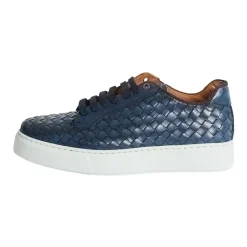 Woven Leather Sneaker