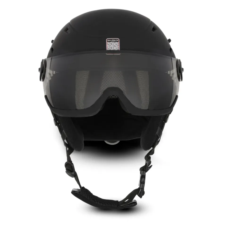 x Rossignol - Casque de ski Rossignol à motif monogramme ivoire et noir